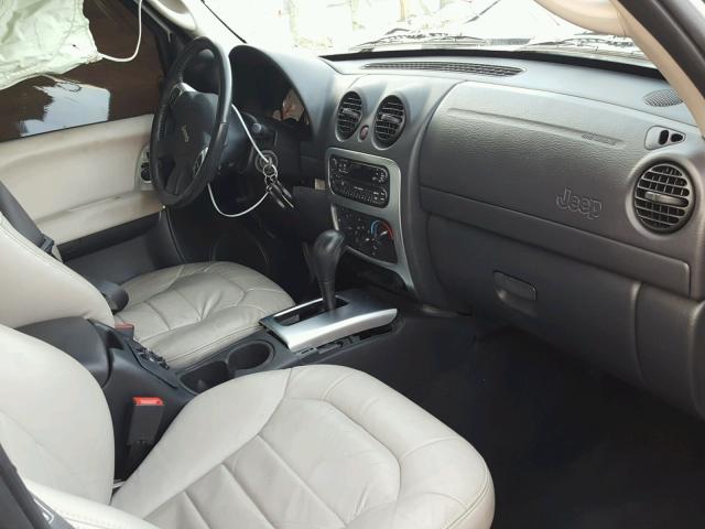 1J8GL58K63W725735 - 2003 JEEP LIBERTY LI SILVER photo 5