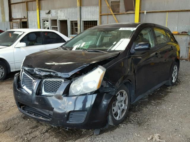 5Y2SP67089Z439405 - 2009 PONTIAC VIBE BLACK photo 2