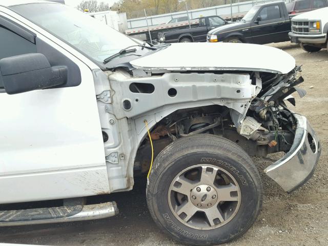 1FTPW14VX7KC30913 - 2007 FORD F150 SUPER WHITE photo 9