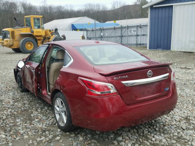 1N4AL3AP4DN570820 - 2013 NISSAN ALTIMA 2.5 RED photo 3