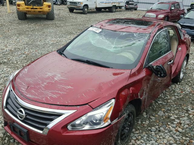 1N4AL3AP4DN570820 - 2013 NISSAN ALTIMA 2.5 RED photo 9