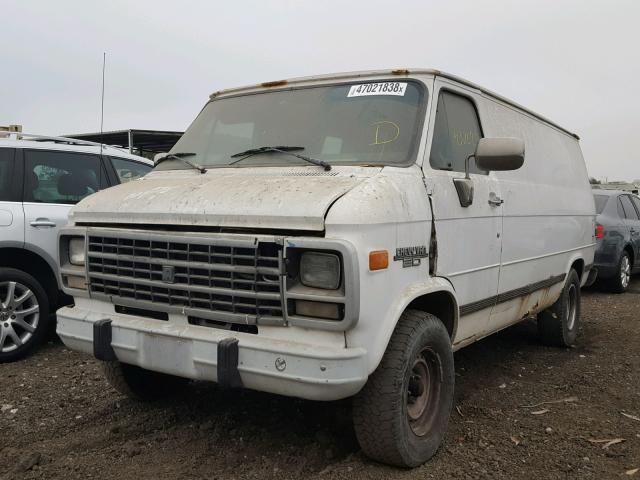 1GCEG25K4SF249425 - 1995 CHEVROLET G20 WHITE photo 2