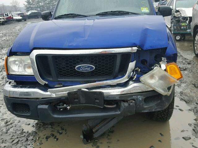 1FTZR15E84PA36197 - 2004 FORD RANGER SUP BLUE photo 9