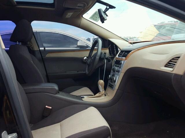 1G1ZC5EB8A4122436 - 2010 CHEVROLET MALIBU 1LT BLACK photo 5