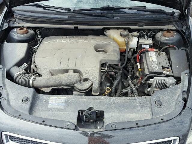 1G1ZC5EB8A4122436 - 2010 CHEVROLET MALIBU 1LT BLACK photo 7
