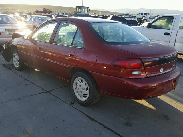 1FAFP13P0WW303974 - 1998 FORD ESCORT SE RED photo 3