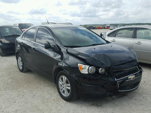 1G1JC5SH8D4227679 - 2013 CHEVROLET SONIC LT BLACK photo 1