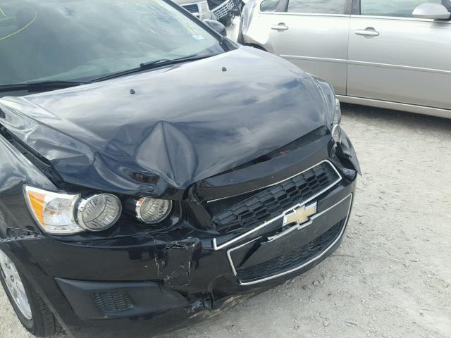 1G1JC5SH8D4227679 - 2013 CHEVROLET SONIC LT 黑色 照片 9