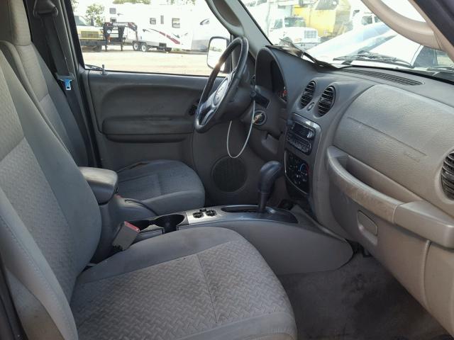 1J4GK38K95W706916 - 2005 JEEP LIBERTY RE SILVER photo 5