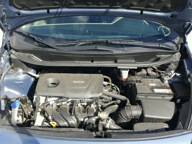 KNADM4A38G6699369 - 2016 KIA RIO LX Կապույտ լուսանկար 7