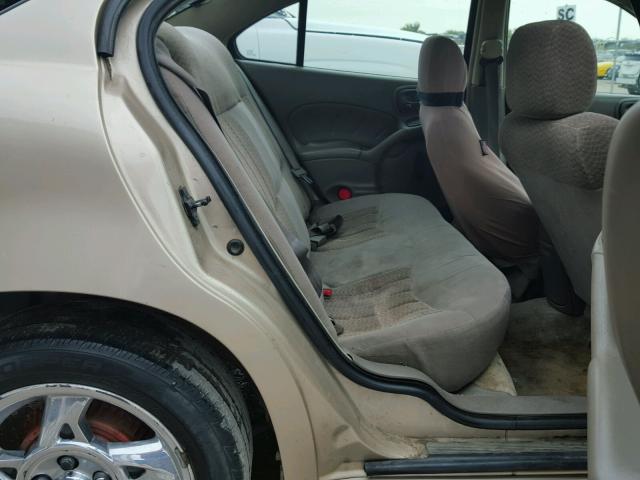1G2NE52F23C190350 - 2003 PONTIAC GRAND AM S GOLD photo 6