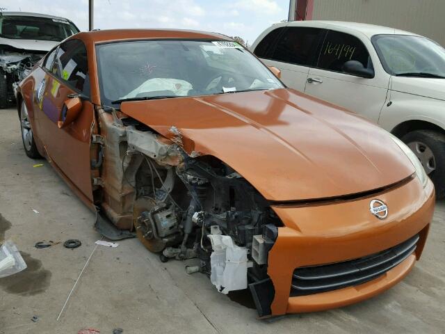 JN1AZ34D06M300327 - 2006 NISSAN 350Z COUPE ORANGE photo 1