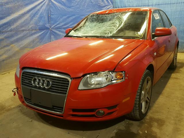 WAUDF78E97A210588 - 2007 AUDI A4 2.0T QU RED photo 2