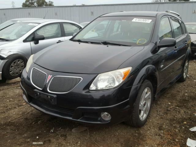 5Y2SL65866Z452217 - 2006 PONTIAC VIBE BLACK photo 2