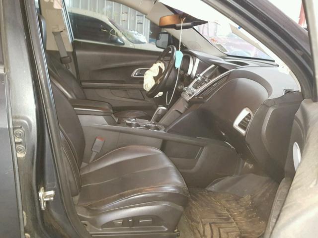 2GNALFEK1D1132825 - 2013 CHEVROLET EQUINOX LT BLACK photo 5