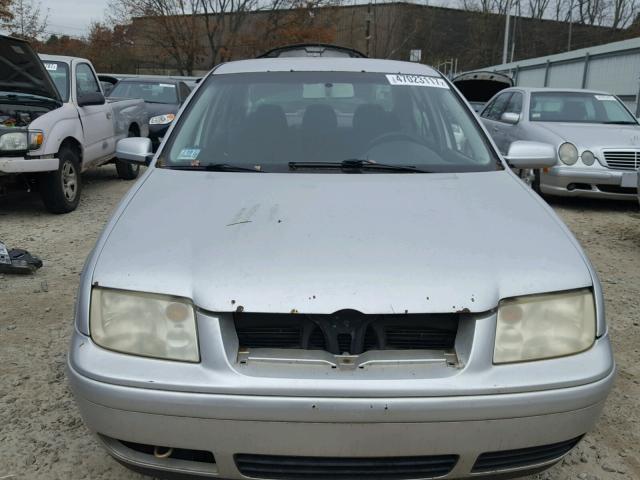 3VWSD29M71M011670 - 2001 VOLKSWAGEN JETTA GLS SILVER photo 9