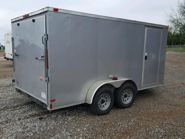 54GVC14T5H7026604 - 2017 UTILITY TRAILER SILVER photo 4