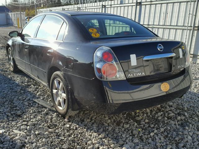 1N4BL11D86C245102 - 2006 NISSAN ALTIMA SE BLACK photo 3