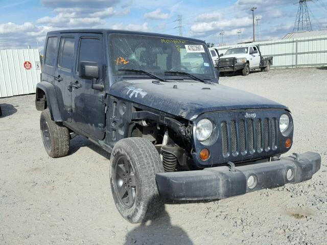 1J4GA59188L604095 - 2008 JEEP WRANGLER U GRAY photo 1