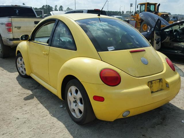 3VWCK21C63M443697 - 2003 VOLKSWAGEN NEW BEETLE Sarı foto 3