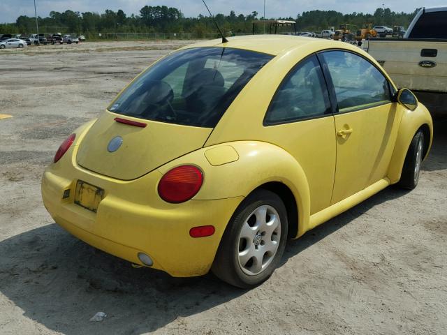 3VWCK21C63M443697 - 2003 VOLKSWAGEN NEW BEETLE Sarı foto 4