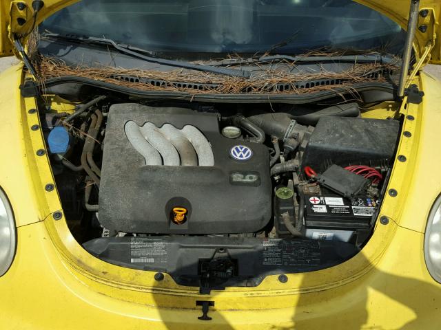 3VWCK21C63M443697 - 2003 VOLKSWAGEN NEW BEETLE Sarı foto 7