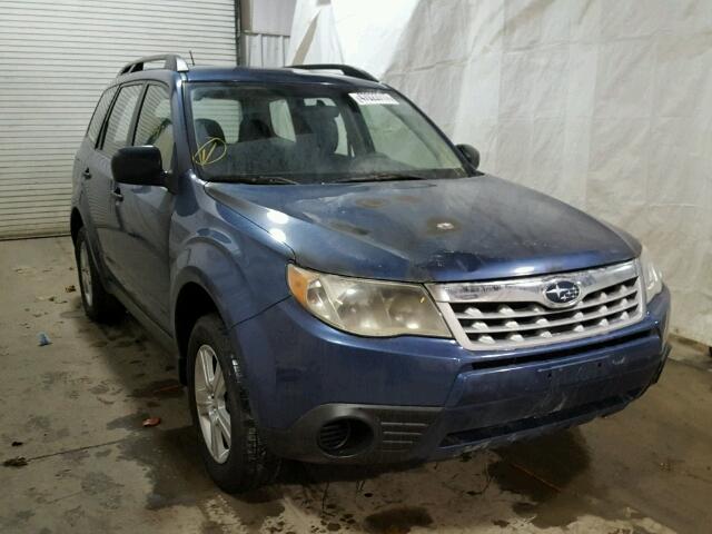 JF2SHABC3BH723698 - 2011 SUBARU FORESTER 2 BLUE photo 1