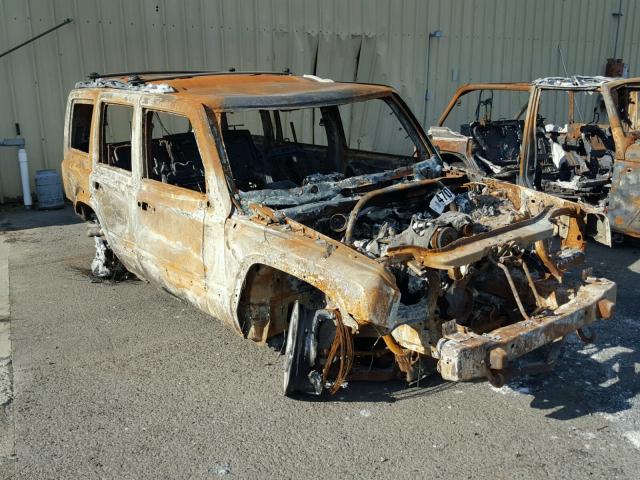 1J8HG48N66C104207 - 2006 JEEP COMMANDER BURN photo 1