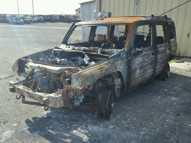 1J8HG48N66C104207 - 2006 JEEP COMMANDER BURN photo 2