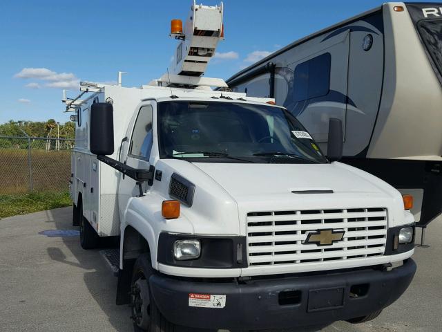 1GBE4C1G26F417055 - 2006 CHEVROLET C4500 C4C0 WHITE photo 1