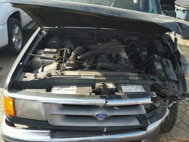 1FTCR10A6VPA98807 - 1997 FORD RANGER BLUE photo 7