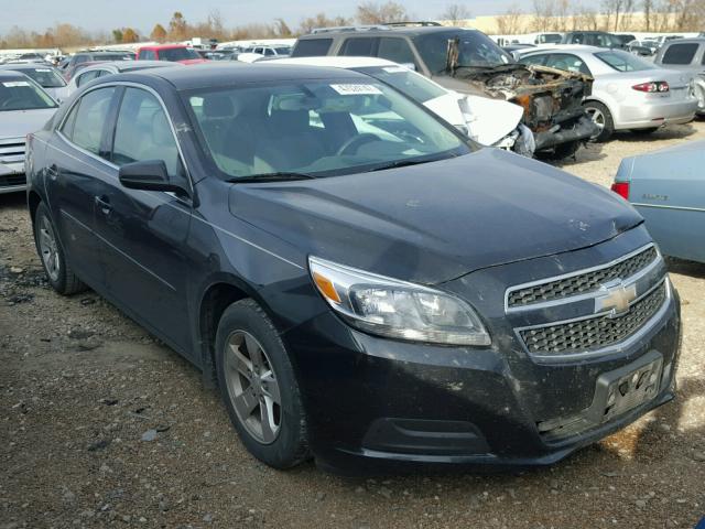 1G11B5SAXDF226317 - 2013 CHEVROLET MALIBU LS BLACK photo 1