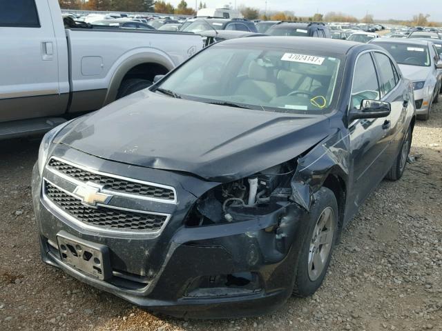 1G11B5SAXDF226317 - 2013 CHEVROLET MALIBU LS BLACK photo 2