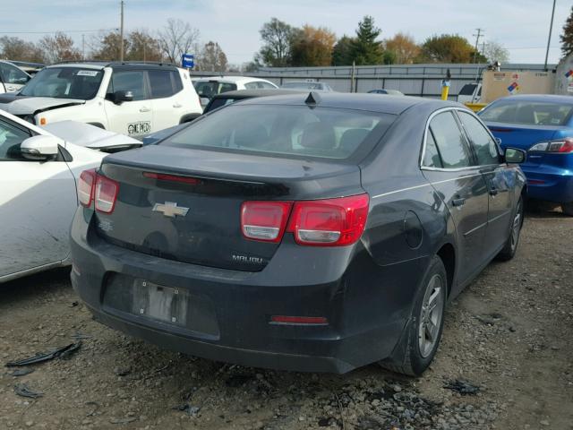 1G11B5SAXDF226317 - 2013 CHEVROLET MALIBU LS BLACK photo 4