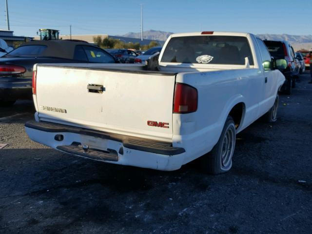 1GTCS1452YK274786 - 2000 GMC SONOMA WHITE photo 4