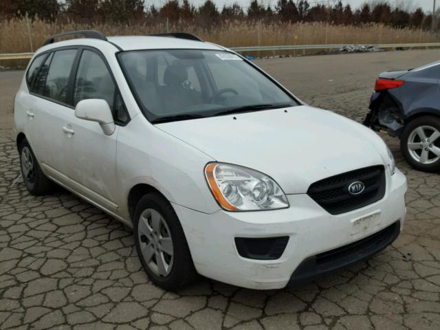 KNAFG528297282181 - 2009 KIA RONDO BASE WHITE photo 1