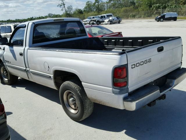 3B7HC16Y1XM568438 - 1999 DODGE RAM 1500 WHITE photo 3