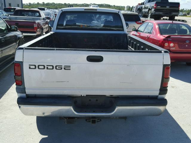 3B7HC16Y1XM568438 - 1999 DODGE RAM 1500 WHITE photo 6