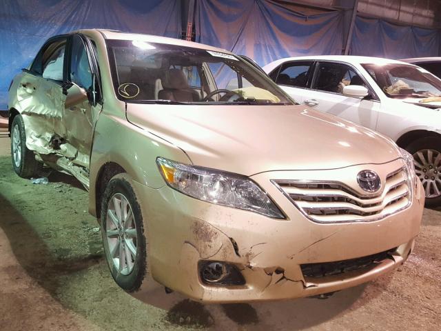 4T4BF3EK7AR077026 - 2010 TOYOTA CAMRY BASE GOLD photo 1