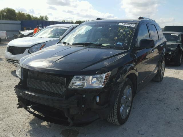 3C4PDCDG4CT321543 - 2012 DODGE JOURNEY CR BLACK photo 2