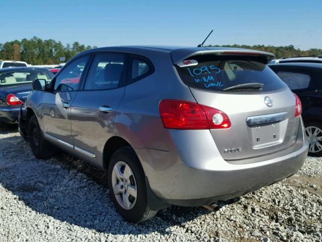 JN8AS5MVXBW251095 - 2011 NISSAN ROGUE S GRAY photo 3