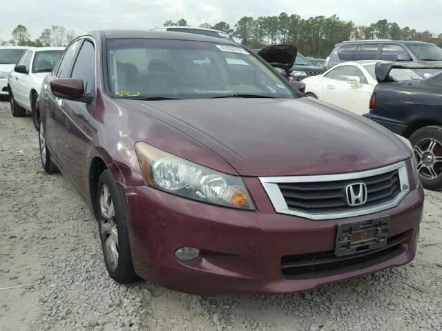 1HGCP36818A083386 - 2008 HONDA ACCORD EXL PURPLE photo 1