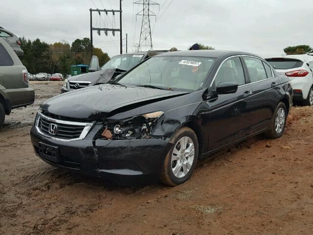 1HGCP26478A062596 - 2008 HONDA ACCORD LXP BLACK photo 2