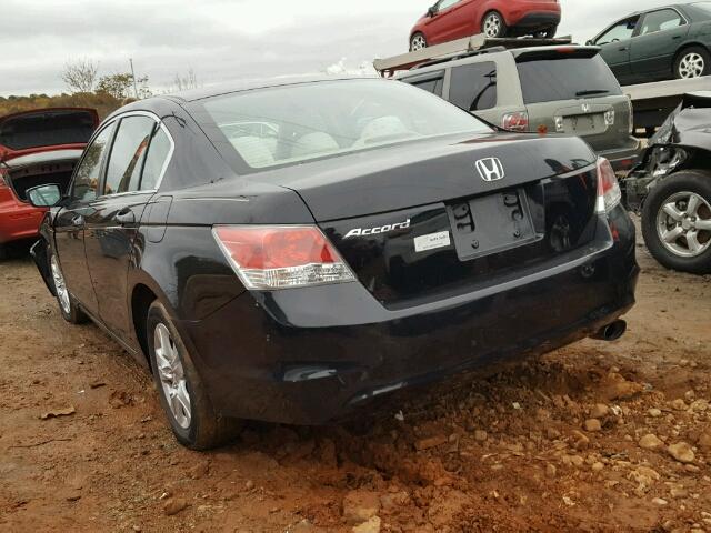 1HGCP26478A062596 - 2008 HONDA ACCORD LXP BLACK photo 3