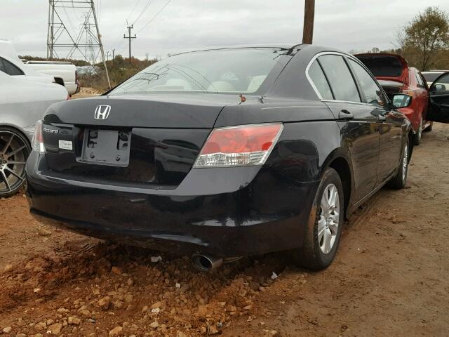 1HGCP26478A062596 - 2008 HONDA ACCORD LXP BLACK photo 4