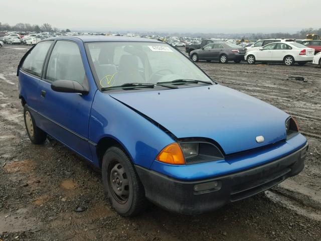 2C1MR246XR6782875 - 1994 GEO METRO BLUE photo 1