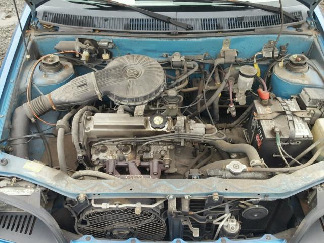 2C1MR246XR6782875 - 1994 GEO METRO BLUE photo 7