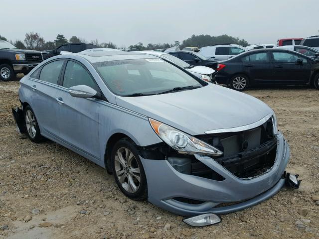 5NPEC4AC7BH136063 - 2011 HYUNDAI SONATA SE BLUE photo 1