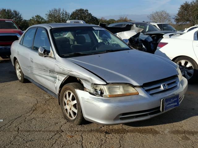 1HGCG56742A002066 - 2002 HONDA ACCORD SE SILVER photo 1