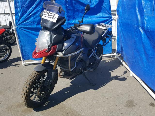 JS1VU51A7E2102304 - 2014 SUZUKI DL1000 RED photo 2